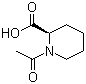 (R)-1-Acetyl-2-piperidinecarboxylic acid molecular structure (CAS 178963-27-4)
