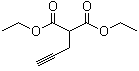 结构式 CAS# 17920-23-9, 2-(炔丙基)丙二酸二乙酯