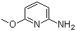 2-Amino-6-methoxypyridine molecular structure (CAS 17920-35-3)