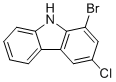1-Bromo-3-chloro-9H-carbazole molecular structure (CAS 1792171-85-7)