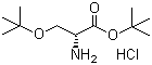 O-(1,1-Dimethylethyl)-D-serine 1,1-dimethylethyl ester hydrochloride molecular structure (CAS 179559-35-4)