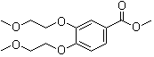 Methyl 3,4-bis(2-methoxyethoxy)benzoate molecular structure (CAS 179688-14-3)