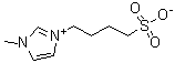 1-Methyl-3-(4-sulfobutyl)-1H-imidazolium inner salt molecular structure (CAS 179863-07-1)