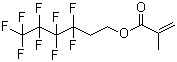 2-(全氟丁基)乙基甲基丙烯酸酯分子结构 (CAS 1799-84-4)