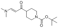 tert-butyl 4-[(2E)-3-(dimethylamino)prop-2-enoyl]piperidine-1-carboxylate molecular structure (CAS 1799799-87-3)