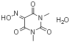 1,3-Dimethyl-2,4,5,6(1H,3H)-pyrimidinetetrone 5-oxime hydrate (1:1) molecular structure (CAS 1801207-37-3)
