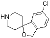 5-Chloro-1,3-dihydrospiro[isobenzofuran-3,4'-piperidine] molecular structure (CAS 180160-93-4)