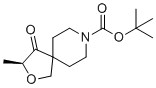 (S)-tert-Butyl 3-methyl-4-oxo-2-oxa-8-azaspiro[4.5]decane-8-carboxylate molecular structure (CAS 1801766-83-5)