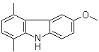 1,4-Dimethyl-6-methoxycarbazole molecular structure (CAS 18028-57-4)