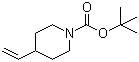 structure of CAS# 180307-56-6, tert-Butyl 4-vinylpiperidine-1-carboxylate;4-Vinylpiperidine-1-carboxylic acid tert-butyl ester