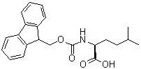 N-[(9H-Fluoren-9-ylmethoxy)carbonyl]-5-methyl-L-norleucine molecular structure (CAS 180414-94-2)