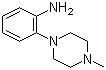 structure of CAS# 180605-36-1, 2-(4-Methylpiperazin-1-yl)aniline