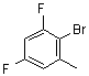 2-Bromo-1,5-difluoro-3-methylbenzene molecular structure (CAS 1807135-08-5)