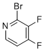 2-Bromo-3,4-difluoropyridine molecular structure (CAS 1807197-86-9)