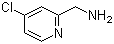 4-Chloro-2-pyridinemethanamine molecular structure (CAS 180748-30-5)