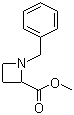structure of CAS# 18085-37-5, Methyl 1-benzylazetidine-2-carboxylate;1-Benzyl-2-(methoxycarbonyl)azetidine; 1-(Phenylmethyl)-2-azetidinecarboxylic acid methyl ester