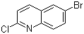 structure of CAS# 1810-71-5, 6-Bromo-2-chloroquinoline