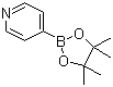 4-Pyridineboronic acid pinacol ester molecular structure (CAS 181219-01-2)