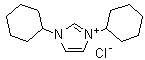 N,N'-Dicyclohexylimidazolium chloride molecular structure (CAS 181422-72-0)