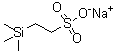 Sodium 2-(trimethylsilyl)ethanesulfonate molecular structure (CAS 18143-40-3)