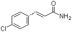 4-氯肉桂酰胺分子结构 (CAS 18166-64-8)