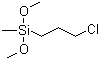 3-Chloropropylmethyldimethoxysilane  molecular structure (CAS 18171-19-2)