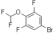 5-Bromo-2-(difluoromethoxy)-1,3-difluorobenzene molecular structure (CAS 181806-67-7)