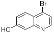 structure of CAS# 181950-60-7, 4-Bromo-7-hydroxyquinoline