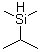 Dimethylisopropylsilane molecular structure (CAS 18209-61-5)