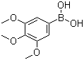 3,4,5-Trimethoxyphenylboronic acid molecular structure (CAS 182163-96-8)