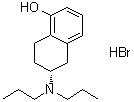 (R)-6-(Dipropylamino)-5,6,7,8-tetrahydro-1-naphthalenol hydrobromide molecular structure (CAS 182210-73-7)