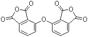 4,4'-氧双邻苯二甲酸酐分子结构 (CAS 1823-59-2)