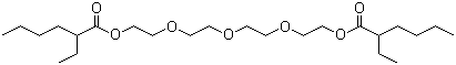 3,6,9-Trioxaundecamethylene bis(2-ethylhexanoate) molecular structure (CAS 18268-70-7)