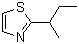 structure of CAS# 18277-27-5, 2-(1-Methylpropyl)-thiazole;2-sec-Butylthiazole; 2-sec-Butyl thiazole