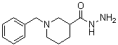 结构式 CAS# 182919-58-0, 1-苄基-3-哌啶甲酰肼