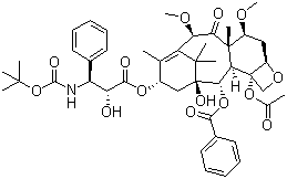 Cabazitaxel molecular structure (CAS 183133-96-2)