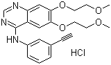 Erlotinib hydrochloride  molecular structure (CAS 183319-69-9)