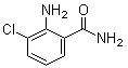 2-Amino-3-chlorobenzamide molecular structure (CAS 18343-44-7)