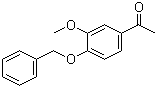 1-[4-(Benzyloxy)-3-methoxyphenyl]ethanone molecular structure (CAS 1835-11-6)