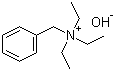 Benzyltriethylammonium hydroxide molecular structure (CAS 1836-42-6)