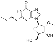 N2-Dimethylformamidine-2'-O-methyl-guanosine molecular structure (CAS 183737-04-4)