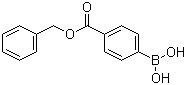 结构式 CAS# 184000-11-1, 4-苄氧基羰基苯硼酸