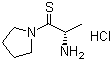 (S)-2-Amino-1-(pyrrolidin-1-yl)propane-1-thione hydrochloride molecular structure (CAS 184360-52-9)