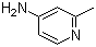 structure of CAS# 18437-58-6, 4-Amino-2-picoline;4-Amino-2-methylpyridine