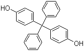 4,4'-二苯亚甲基双酚分子结构 (CAS 1844-01-5)