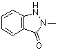 1,2-二氢-2-甲基-3H-吲唑-3-酮分子结构 (CAS 1848-40-4)