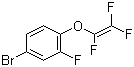 4-Bromo-2-fluoro-1-[(1,2,2-trifluoroethenyl)oxy]benzene molecular structure (CAS 184910-53-0)