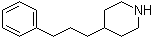 结构式 CAS# 18495-82-4, 4-(3-苯基丙基)哌啶