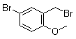 5-Bromo-2-methoxybenzyl bromide molecular structure (CAS 184970-28-3)