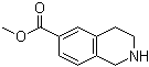 1,2,3,4-Tetrahydroisoquinoline-6-carboxylic acid methyl ester molecular structure (CAS 185057-00-5)